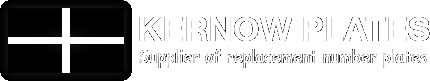 Kernow Plates - Supplier of replacement number plates
